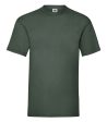 T-paita - Fruit of the Loom -  Valueweight T  - Bottle Green For Sale