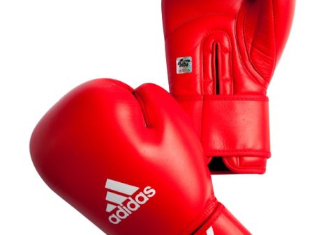 AIBA Nyrkkeilyhanskat Adidas Punainen For Sale