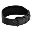 Weightlifting Belt - RDX - Leather 4 Inch - Black Cheap