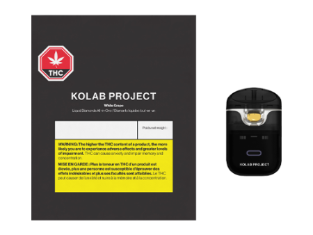 Kolab White Grape Liquid Diamonds Disposable Vape Sale