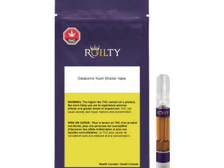 Roilty Catacomb Kush Shatter 510 Vape Cartridge Online Hot Sale