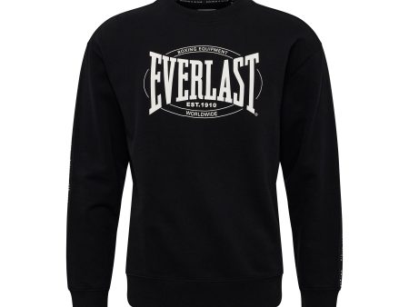 Sweatshirt - Everlast -  Worldwide Greatest Crew Sweat  - Black Fashion