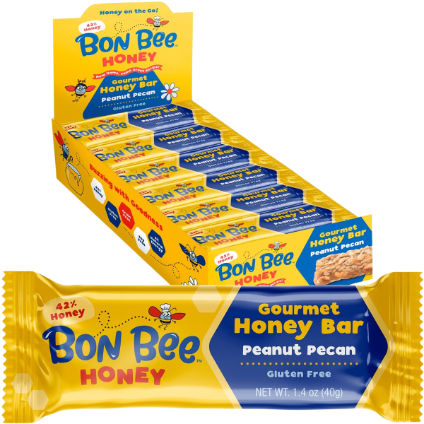 Peanut Pecan Honey Bar (12 Pack) Supply