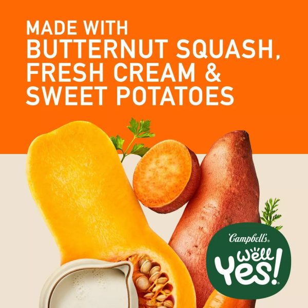 Butternut Squash & Sweet Potato Microwavable Sipping Soup Online Sale