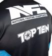 T-paita - TOP TEN -  NFC  - Musta sininen Sale