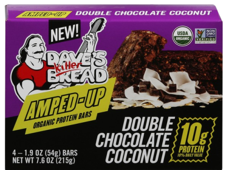 Double Chocolate Coconut Organic Protein Bars (4 CT) Cheap