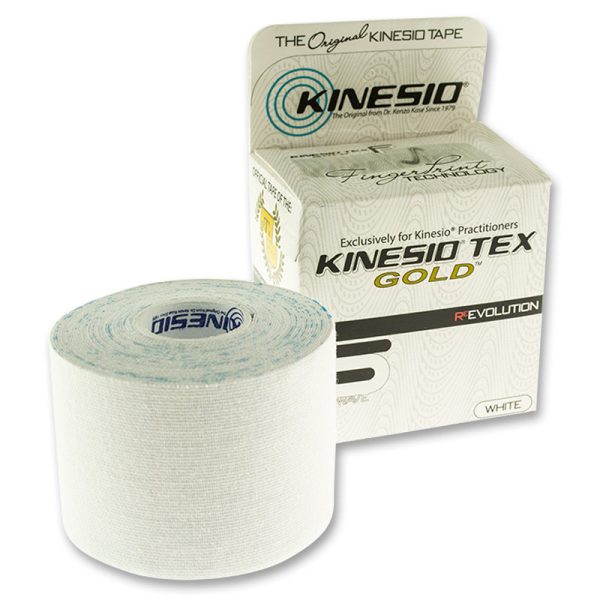 Kinesioteippi - Kinesio Tex - Tex Gold FP 5m - Valkoinen For Cheap