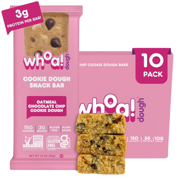 Oatmeal Chocolate Chip Cookie Dough Bar (10 CT) For Cheap