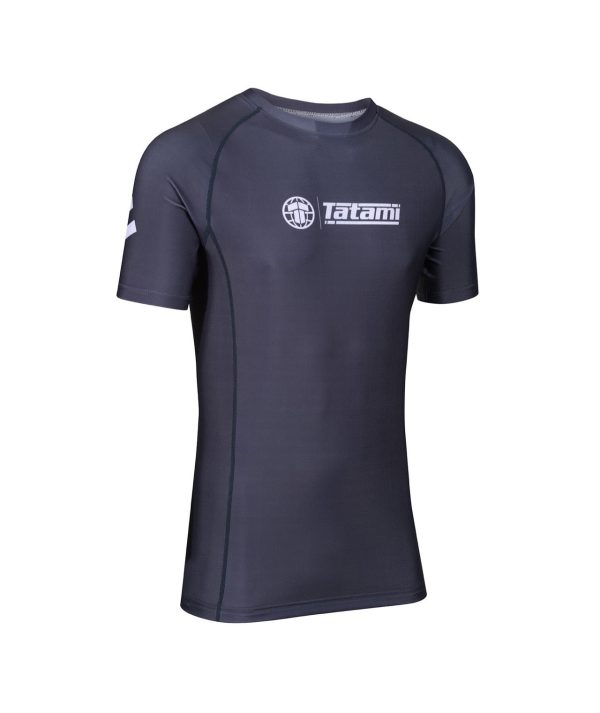 Rashguard - Tatami Fightwear - Impact - Lyhyt hihainen - Harmaa on Sale