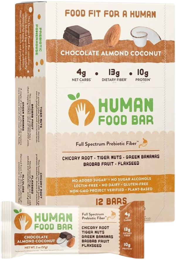 Chocolate Almond Coconut Nutrition Bar (12 Pack) Online now