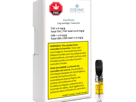 Oceanic Organic Live Resin 510 Vape Cartridge For Sale