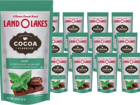 Mint & Chocolate Cocoa Mix (12 Pack) Online now