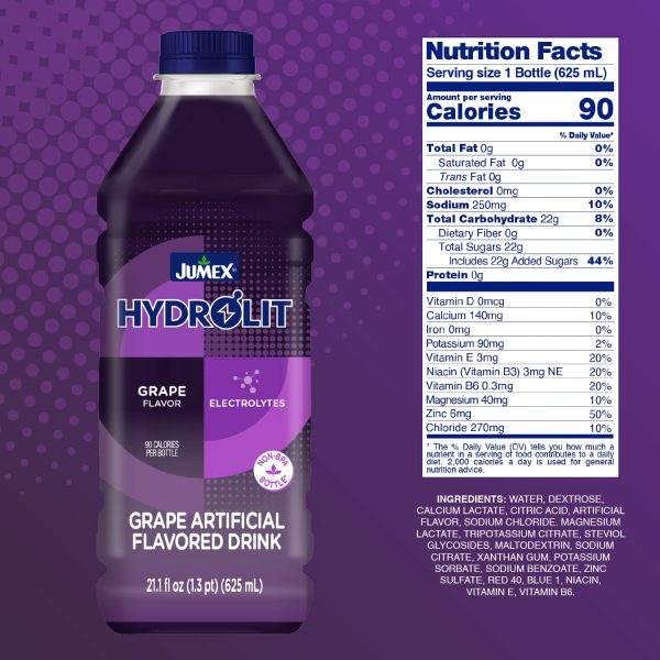 Hydrolit Grape Electrolytes Fashion