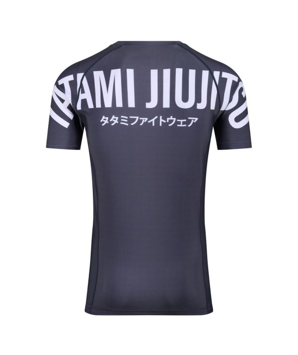 Rashguard - Tatami Fightwear - Impact - Lyhyt hihainen - Harmaa on Sale