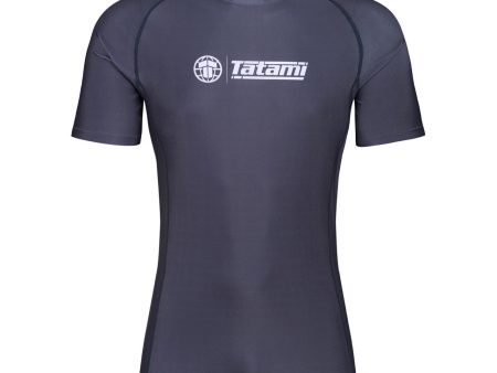 Rashguard - Tatami Fightwear - Impact - Lyhyt hihainen - Harmaa on Sale