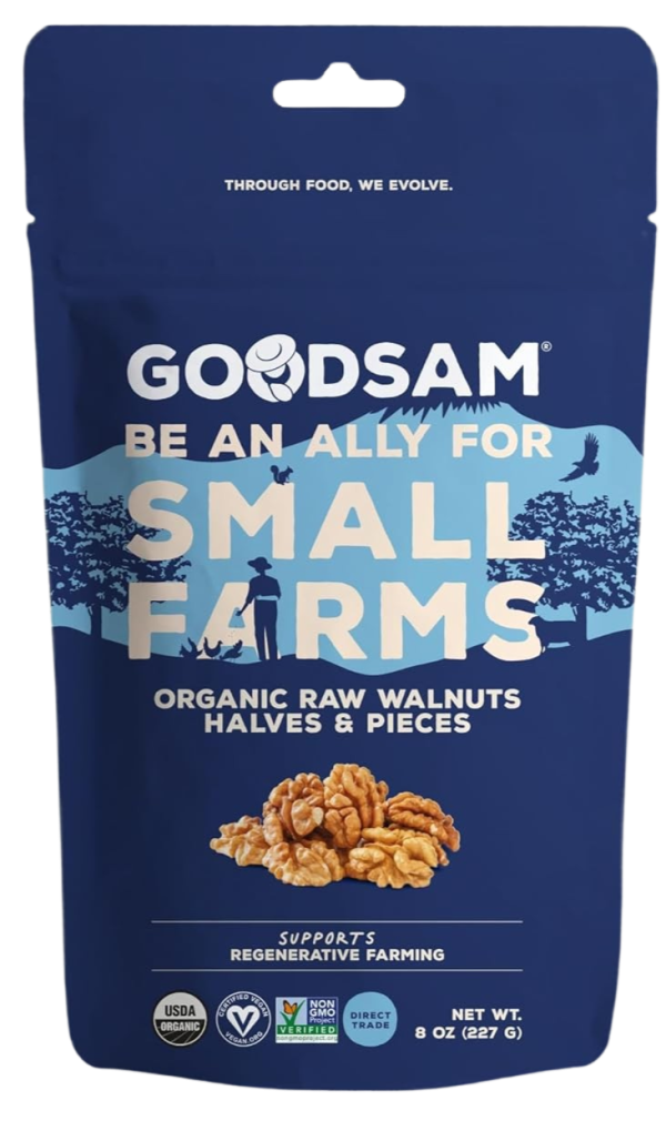 Organic Raw Walnuts, Unsalted For Sale