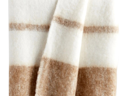 Swiss Double Stripe Throw Hot on Sale