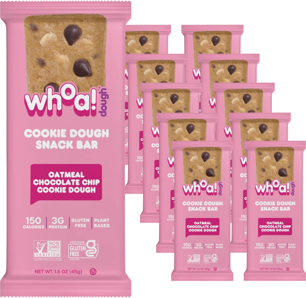 Oatmeal Chocolate Chip Cookie Dough Bar (10 CT) For Cheap