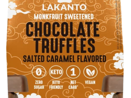 Keto Sugar-Free Chocolate Truffles Salted Caramel Sale