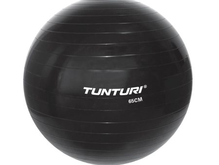 Treenipallo - Tunturi - Gymball - 65 cm - Musta Cheap