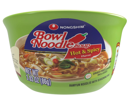 Hot & Spicy Soup Microwavable Noodle Bowl Cheap