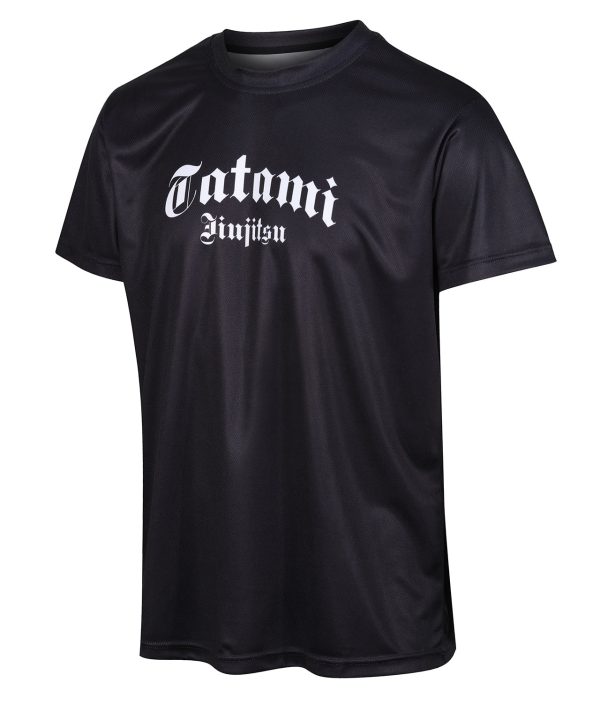 T-Paita - Tatami Fightwear -  Gothic  - mesh grapple - Musta For Sale