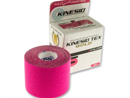 Kinesioteippi - Kinesio Tex - Tex Gold FP 5m - Pinkki Online Sale