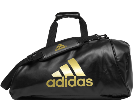 Treenilaukku - Adidas -  2 in 1  - Musta-Kultainen Online Sale