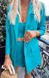 Spencer Skort ~ Teal Suiting For Cheap