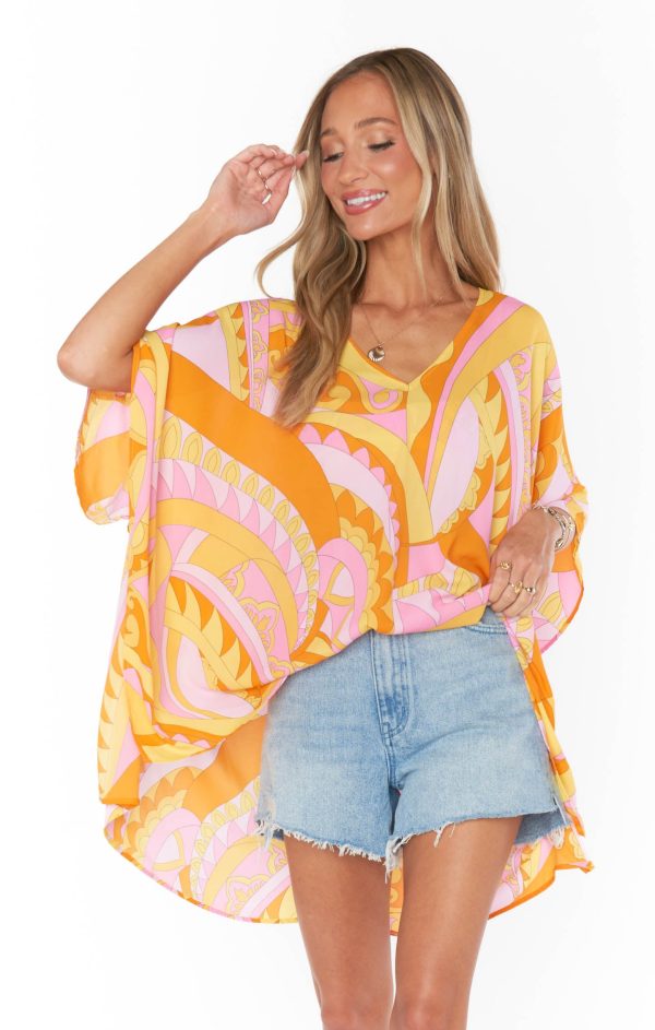 Peta Tunic ~ Caribbean Cocktail Online Sale