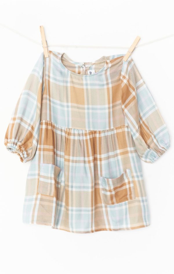 Iris Dress ~ Georgetown Plaid Online Sale